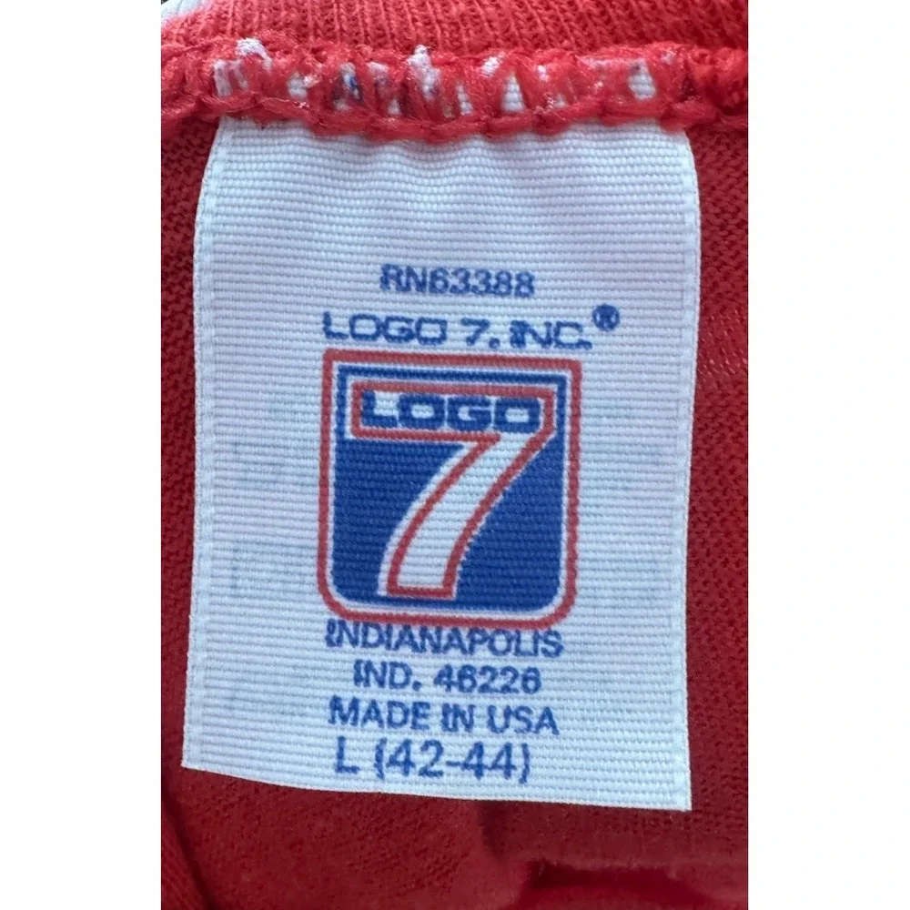 Vintage 80s Boston Red Sox T Shirt Fits Size Large Single Stitch USA Made 50/50